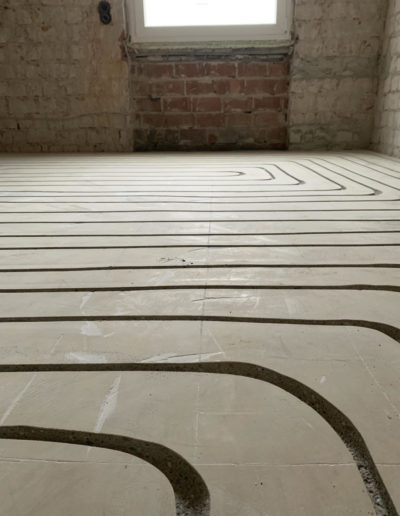 gefräste Heizkanäle