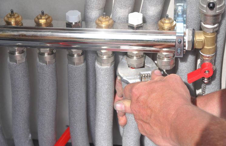 Installation von Heizkreisverteilern